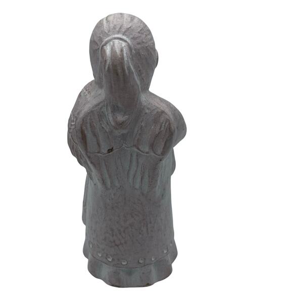 Isabel Bloom Sculpture Angel Sucking Thumb with Teddy‎ Signed Dated 1998 - Picture 3 of 5